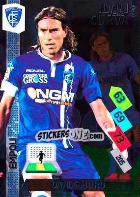 Sticker Davide Moro - Calciatori 2014-2015. Adrenalyn XL n. 97 - Panini