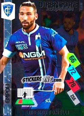 Sticker Lorenzo Tonelli - Calciatori 2014-2015. Adrenalyn XL n. 98 - Panini