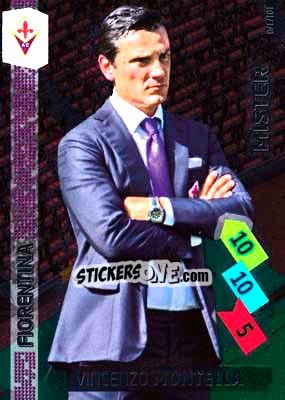 Sticker Vincenzo Montella - Calciatori 2014-2015. Adrenalyn XL n. 101 - Panini