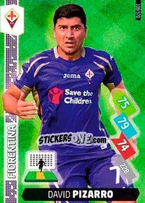 Figurina David Pizarro - Calciatori 2014-2015. Adrenalyn XL - Panini