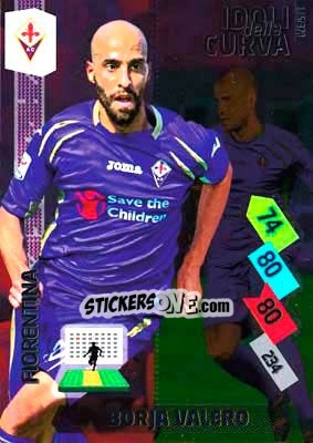 Sticker Borja Valero - Calciatori 2014-2015. Adrenalyn XL n. 115 - Panini