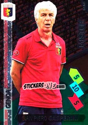 Sticker Gian Piero Gasperini - Calciatori 2014-2015. Adrenalyn XL n. 119 - Panini