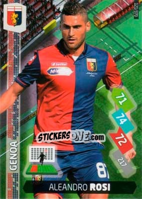 Sticker Aleandro Rosi - Calciatori 2014-2015. Adrenalyn XL - Panini