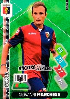 Sticker Giovanni Marchese - Calciatori 2014-2015. Adrenalyn XL n. 122 - Panini