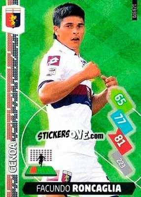 Sticker Facundo Roncaglia - Calciatori 2014-2015. Adrenalyn XL n. 123 - Panini