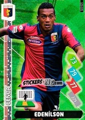 Sticker Edenilson - Calciatori 2014-2015. Adrenalyn XL n. 125 - Panini