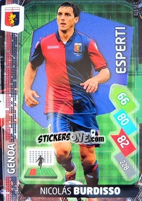 Sticker Nicolas Burdisso - Calciatori 2014-2015. Adrenalyn XL n. 135 - Panini