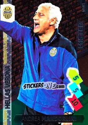 Sticker Andrea Mandorlini - Calciatori 2014-2015. Adrenalyn XL n. 137 - Panini