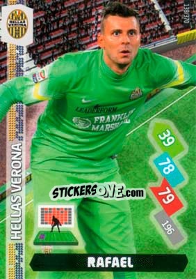 Sticker Rafael - Calciatori 2014-2015. Adrenalyn XL n. 138 - Panini