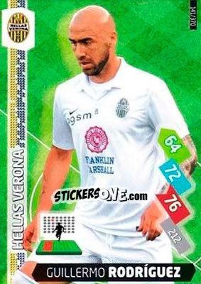 Sticker Guillermo Rodriguez - Calciatori 2014-2015. Adrenalyn XL n. 141 - Panini