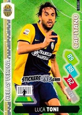 Sticker Luca Toni - Calciatori 2014-2015. Adrenalyn XL n. 148 - Panini