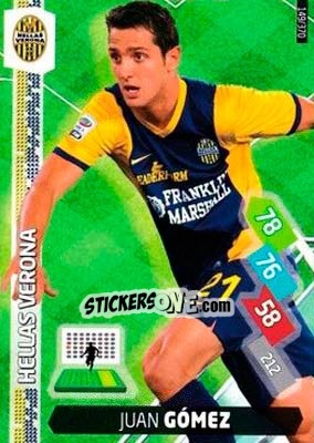 Sticker Juan Gomez - Calciatori 2014-2015. Adrenalyn XL n. 149 - Panini