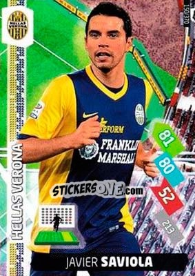 Sticker Javier Saviola - Calciatori 2014-2015. Adrenalyn XL - Panini