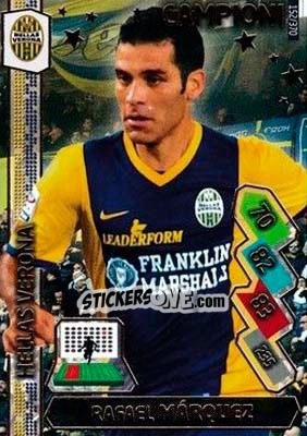Sticker Rafael Marquez - Calciatori 2014-2015. Adrenalyn XL n. 152 - Panini