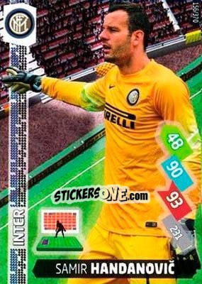 Sticker Samir Handanovic - Calciatori 2014-2015. Adrenalyn XL n. 156 - Panini