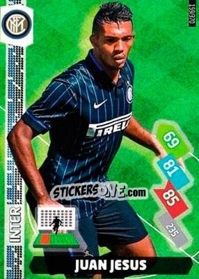 Sticker Juan Jesus - Calciatori 2014-2015. Adrenalyn XL n. 159 - Panini
