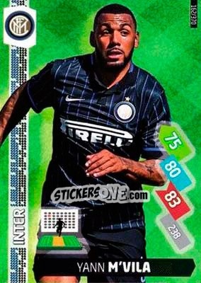 Sticker Yann M'Vila - Calciatori 2014-2015. Adrenalyn XL n. 162 - Panini