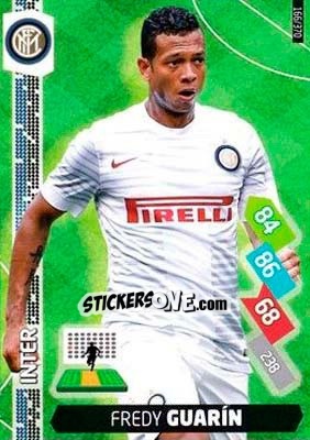 Figurina Fredy Guarin - Calciatori 2014-2015. Adrenalyn XL n. 166 - Panini