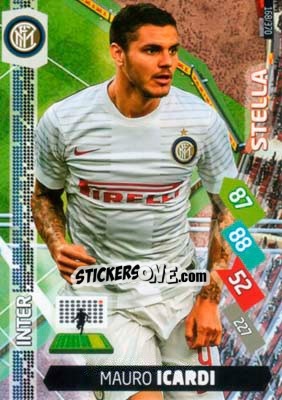 Sticker Mauro Icardi - Calciatori 2014-2015. Adrenalyn XL n. 168 - Panini