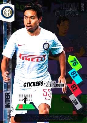 Sticker Yuto Nagatomo - Calciatori 2014-2015. Adrenalyn XL - Panini