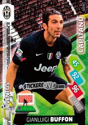 Sticker Gianluigi Buffon - Calciatori 2014-2015. Adrenalyn XL n. 174 - Panini
