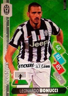 Sticker Leonardo Bonucci - Calciatori 2014-2015. Adrenalyn XL n. 177 - Panini