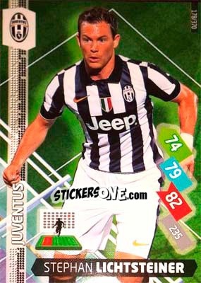 Sticker Stephan Lichtsteiner - Calciatori 2014-2015. Adrenalyn XL n. 178 - Panini