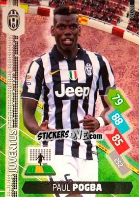 Sticker Paul Pogba - Calciatori 2014-2015. Adrenalyn XL - Panini