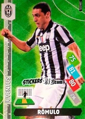 Sticker Romulo - Calciatori 2014-2015. Adrenalyn XL n. 184 - Panini