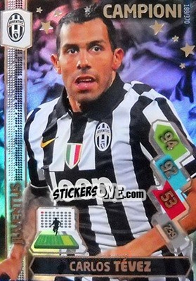 Cromo Carlos Tevez - Calciatori 2014-2015. Adrenalyn XL - Panini