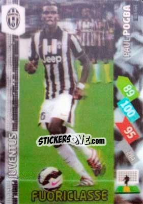 Sticker Paul Pogba - Calciatori 2014-2015. Adrenalyn XL n. 189 - Panini