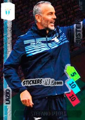 Sticker Stefano Pioli - Calciatori 2014-2015. Adrenalyn XL n. 191 - Panini