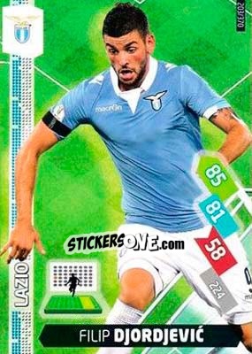 Figurina Filip Djordjevic - Calciatori 2014-2015. Adrenalyn XL - Panini