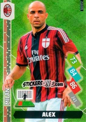 Sticker Alex - Calciatori 2014-2015. Adrenalyn XL n. 213 - Panini