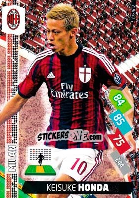 Sticker Keisuke Honda - Calciatori 2014-2015. Adrenalyn XL - Panini