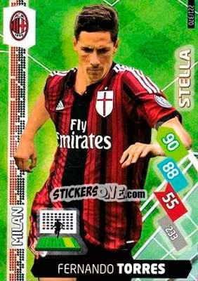 Sticker Fernando Torres - Calciatori 2014-2015. Adrenalyn XL n. 221 - Panini