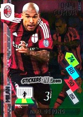 Sticker Nigel de Jong - Calciatori 2014-2015. Adrenalyn XL n. 223 - Panini