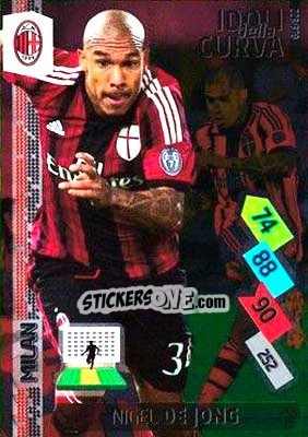 Cromo Nigel de Jong - Calciatori 2014-2015. Adrenalyn XL - Panini