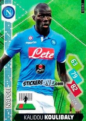 Sticker Kalidou Koulibaly - Calciatori 2014-2015. Adrenalyn XL n. 230 - Panini