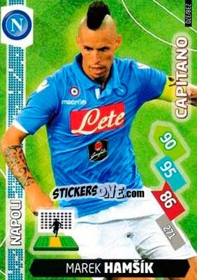 Cromo Marek Hamsik - Calciatori 2014-2015. Adrenalyn XL n. 238 - Panini