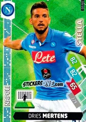 Sticker Dries Mertens - Calciatori 2014-2015. Adrenalyn XL n. 239 - Panini