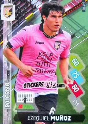 Figurina Ezequiel Munoz - Calciatori 2014-2015. Adrenalyn XL - Panini