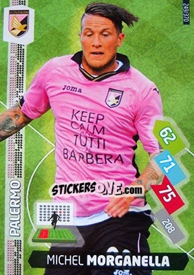 Cromo Michel Morganella - Calciatori 2014-2015. Adrenalyn XL - Panini