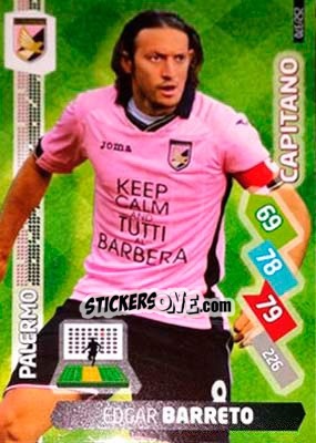 Cromo Edgar Barreto - Calciatori 2014-2015. Adrenalyn XL n. 252 - Panini