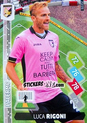 Sticker Luca Rigoni - Calciatori 2014-2015. Adrenalyn XL - Panini