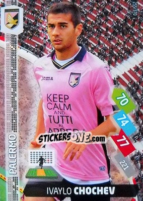 Sticker Ivaylo Chochev - Calciatori 2014-2015. Adrenalyn XL n. 255 - Panini