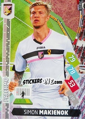 Cromo Simon Makienok - Calciatori 2014-2015. Adrenalyn XL n. 258 - Panini