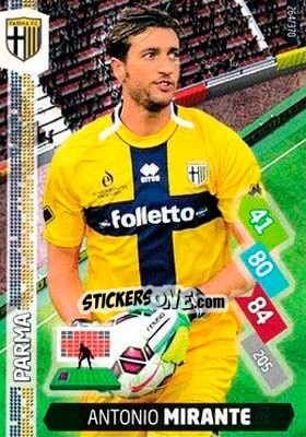 Sticker Antonio Mirante - Calciatori 2014-2015. Adrenalyn XL n. 264 - Panini