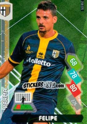 Sticker Felipe - Calciatori 2014-2015. Adrenalyn XL n. 268 - Panini