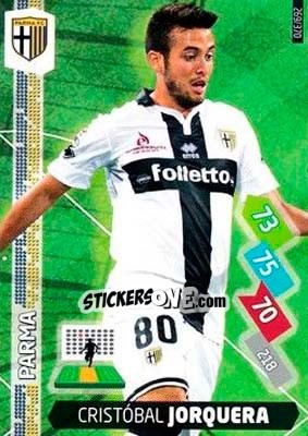 Sticker Cristobal Jorquera - Calciatori 2014-2015. Adrenalyn XL - Panini